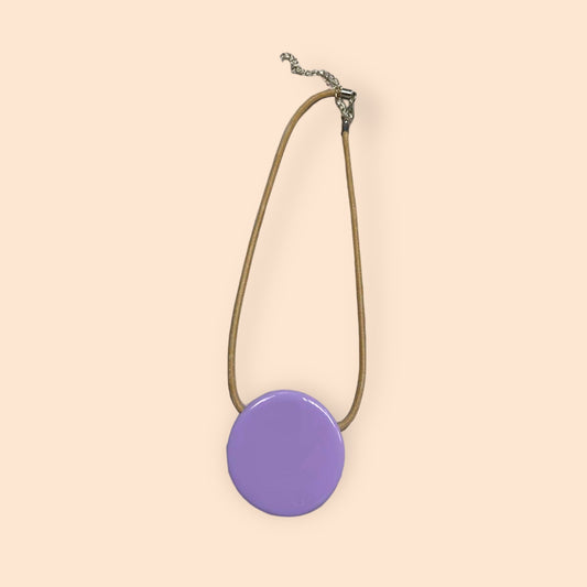Daily wear necklace Lilac