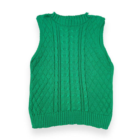 Cotton earl pullover vest